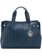 Armani Jeans Large Perforated Tote Bag