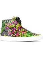 Versace Slip On Hi Top Sneakers