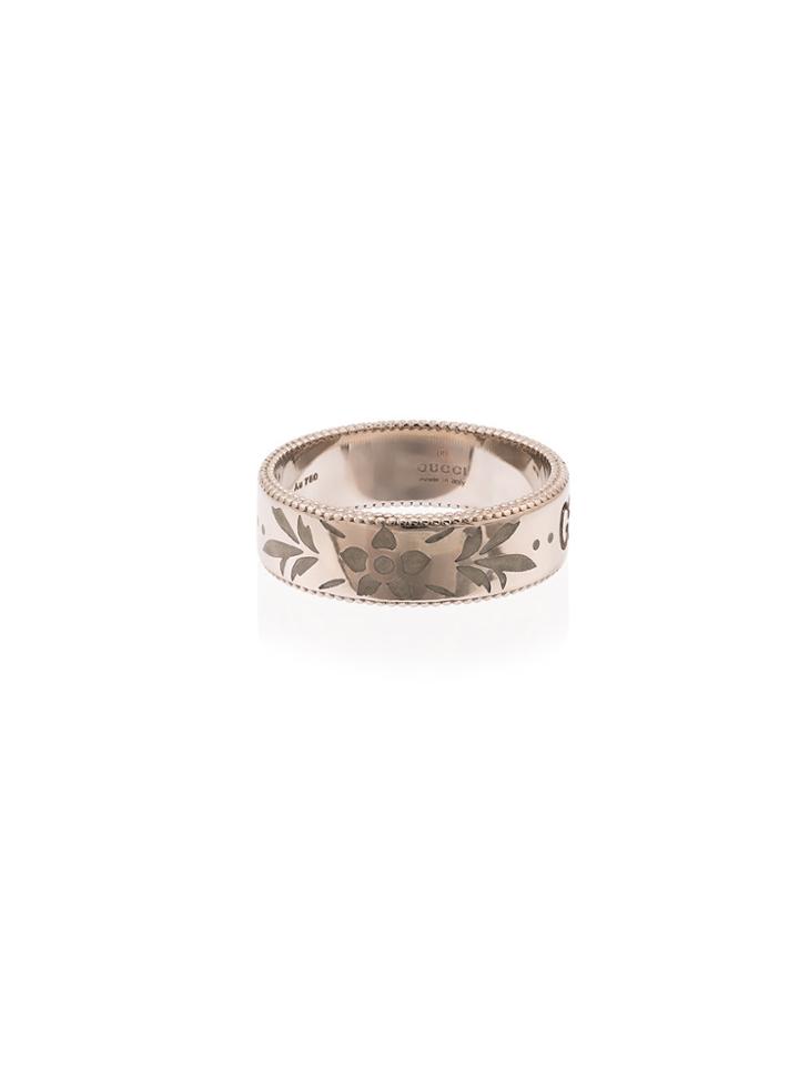 Gucci Gg Ghost Ring - Metallic