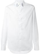 Alexander Mcqueen Tattoo Collar Shirt, Men's, Size: 48, White, Cotton