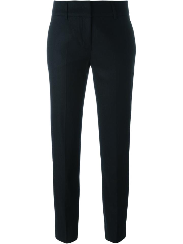 Piazza Sempione Tailored Cropped Trousers - Black