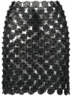 Paco Rabanne Chainmail Mini Skirt - Grey