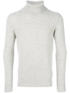 Dell'oglio Roll Neck Jumper - Grey