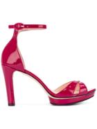 Repetto Ankle Strap Platform Sandals - Pink & Purple