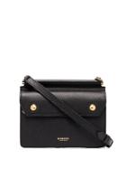 Burberry Baby Pocket Leather Cross Body Bag - Black