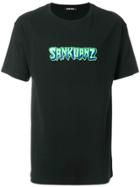 Sankuanz Logo Print T-shirt - Black