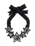 Red Valentino Multi Star Necklace - Black