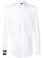 Dolce & Gabbana Beaded Cuff Shirt - White
