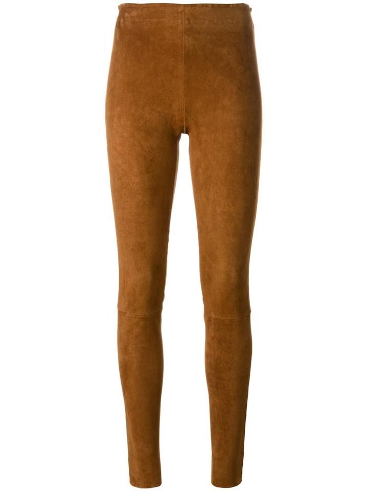 Stouls Soft Leggings, Women's, Size: Xl, Brown, Lamb Skin/cotton/spandex/elastane