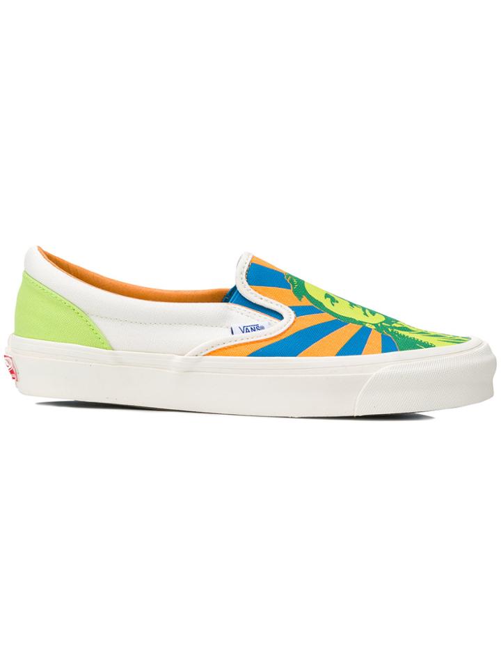 Vans Og Classic Slip-on John Van Hamersveld Sneakers - Yellow & Orange