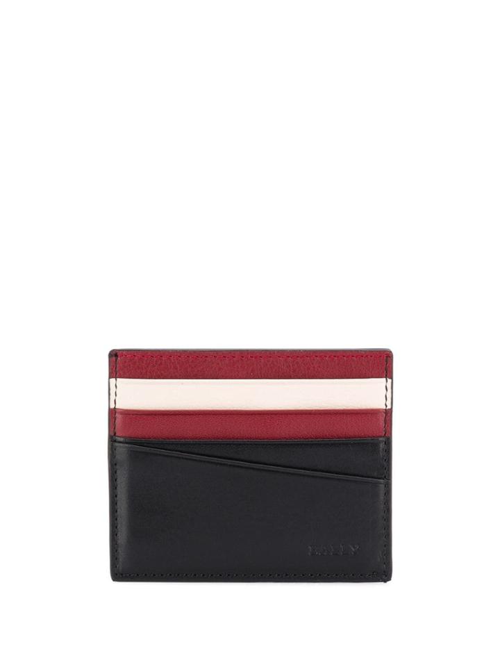 Bally Three Stripe Cardholder - Black