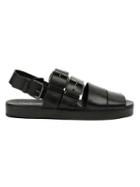 Marsèll Slingback Sandals, Men's, Size: 42, Black, Calf Leather