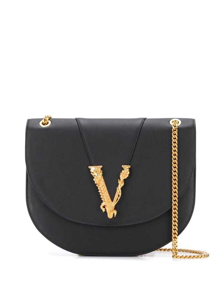 Versace Versace Dbfg983d5vit K41tp Furs & Skins->leather - Black