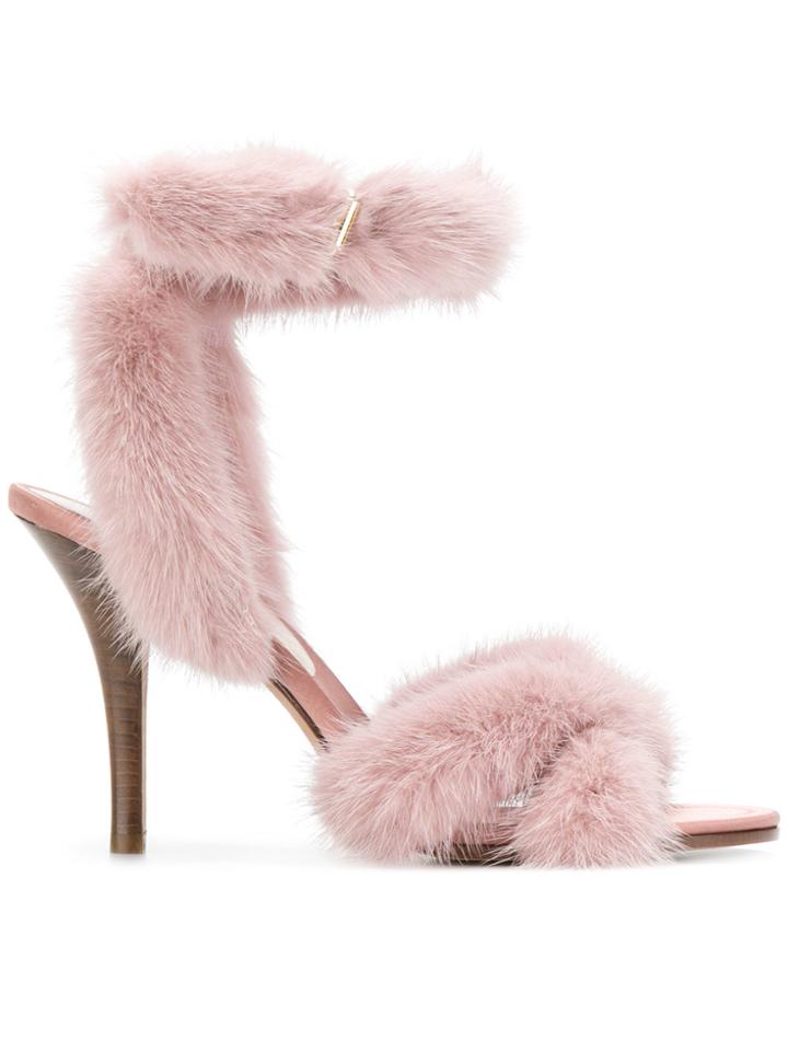 Valentino Valentino Garavani Ankle Strap Sandals - Pink & Purple