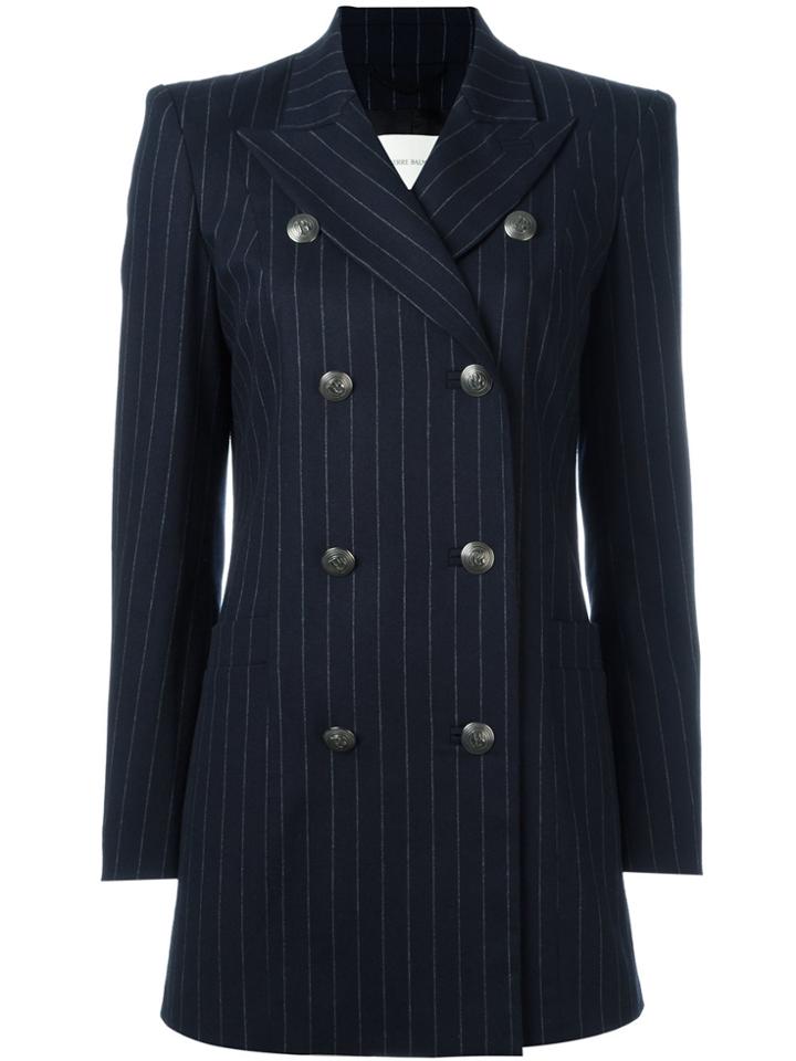 Pierre Balmain Double Breasted Blazer - Blue
