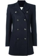 Pierre Balmain Double Breasted Blazer - Blue