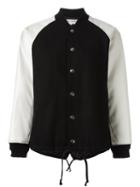 Comme Des Garçons Girl Drawstring Bomber Jacket, Size: Xs, Black, Cotton/nylon/polyester/wool