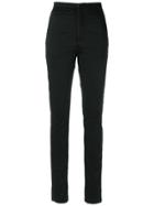 Amapô High Waist Skinny Trousers - Black