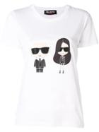 Karl Lagerfeld Karl X Kaia Ikonik T-shirt - White