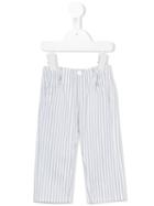 Il Gufo - Pinstriped Chino Trousers - Kids - Cotton/spandex/elastane - 24 Mth, White