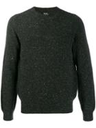 A.p.c. Cavan Crew-neck Jumper - Green