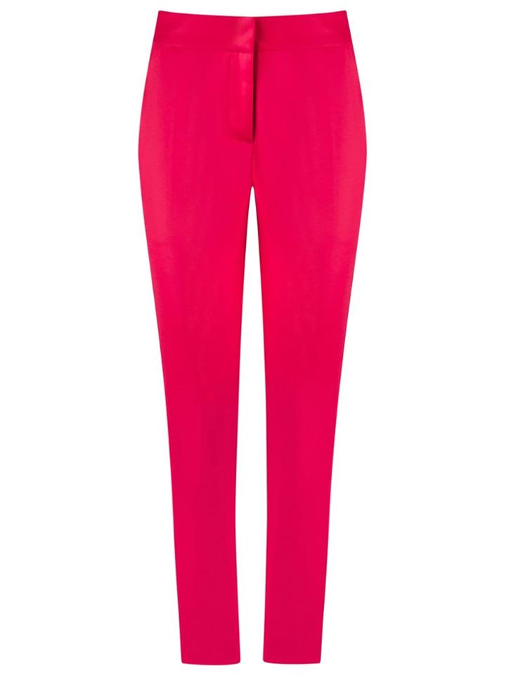Andrea Marques Skinny Trousers - Pink & Purple