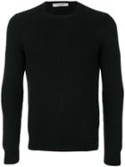 La Fileria For D'aniello Cashmere Long Sleeve Pullover - Black