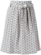 Dorothee Schumacher Fresh Harmonies Skirt, Women's, Size: 2, Black, Cotton/polyester/viscose