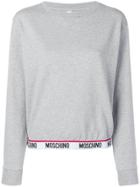 Moschino Logo Band Sweatshirt - Grey
