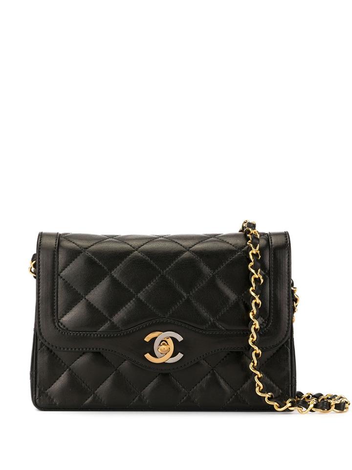 Chanel Pre-owned 1995 Paris Limited Diamond Quilted Cc Chain Shoulder
