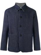 Julien David Denim Jacket, Men's, Size: Small, Blue, Cotton/polyurethane