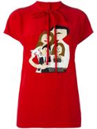 Dolce & Gabbana Family Patch Top - Red