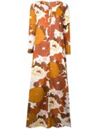 Dodo Bar Or Loren Printed Dress - Brown