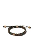 Shamballa Jewels 18kt Rose Gold Diamond And Sapphire Lock Bracelet -