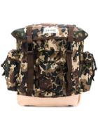 A.p.c. Camouflage Print Backpack - Multicolour