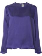 Maison Rabih Kayrouz Round Neck T-shirt - Pink & Purple