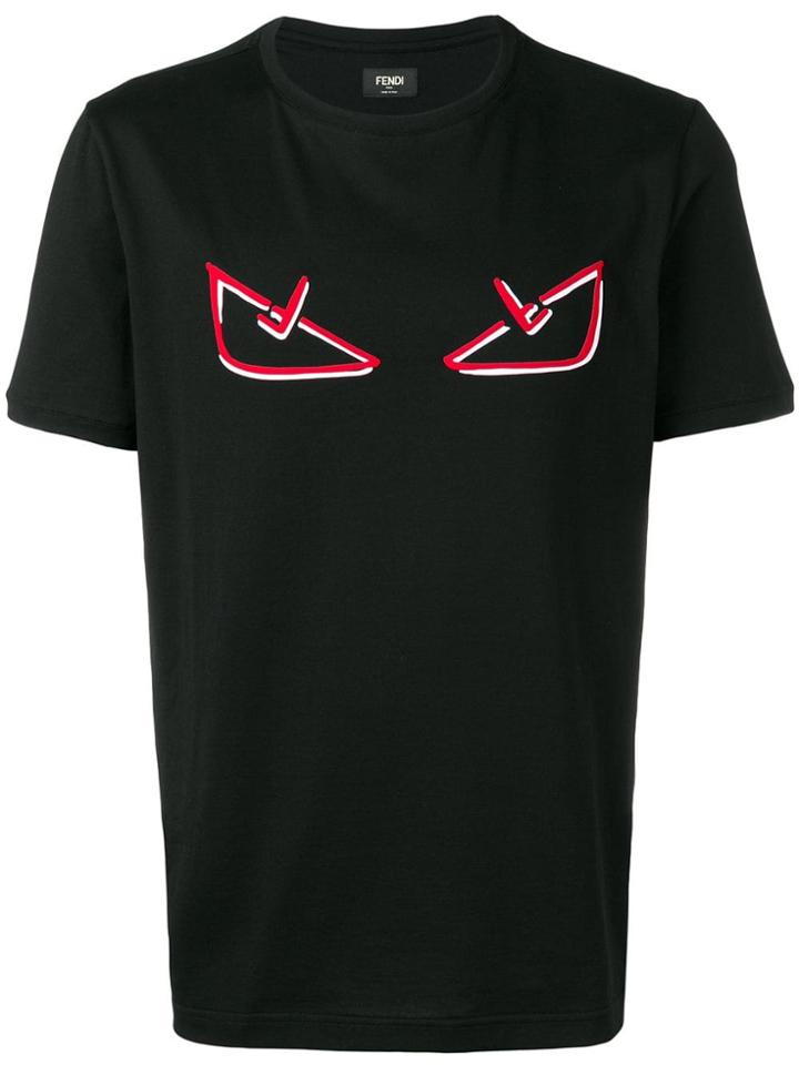 Fendi Monster Eye T-shirt - Black