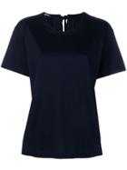 Jil Sander Navy Plain T-shirt - Blue