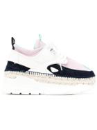Kenzo K-lastic Espadrille Sneakers - Pink