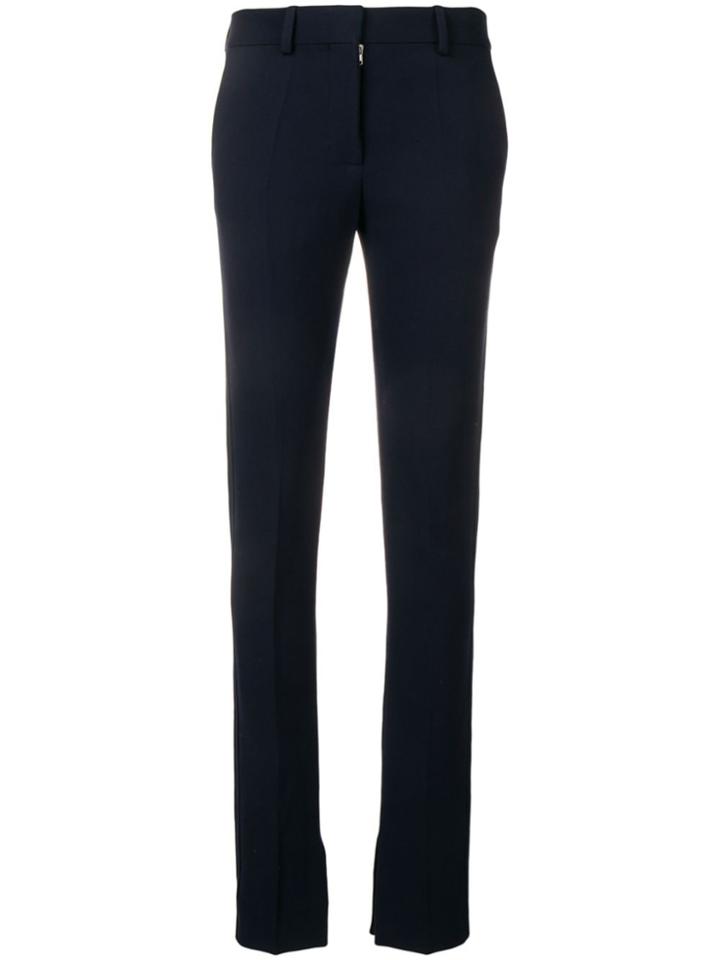 Victoria Beckham Ankle Split Trousers - Blue