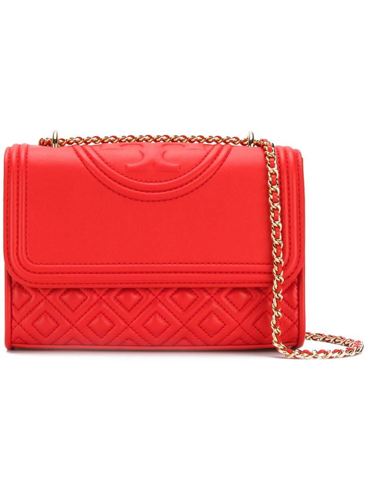 Tory Burch Fleming Shoulder Bag - Red