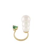 Delfina Delettrez Trillion Ring - Metallic