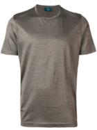 Barba Classic Satin T-shirt - Grey