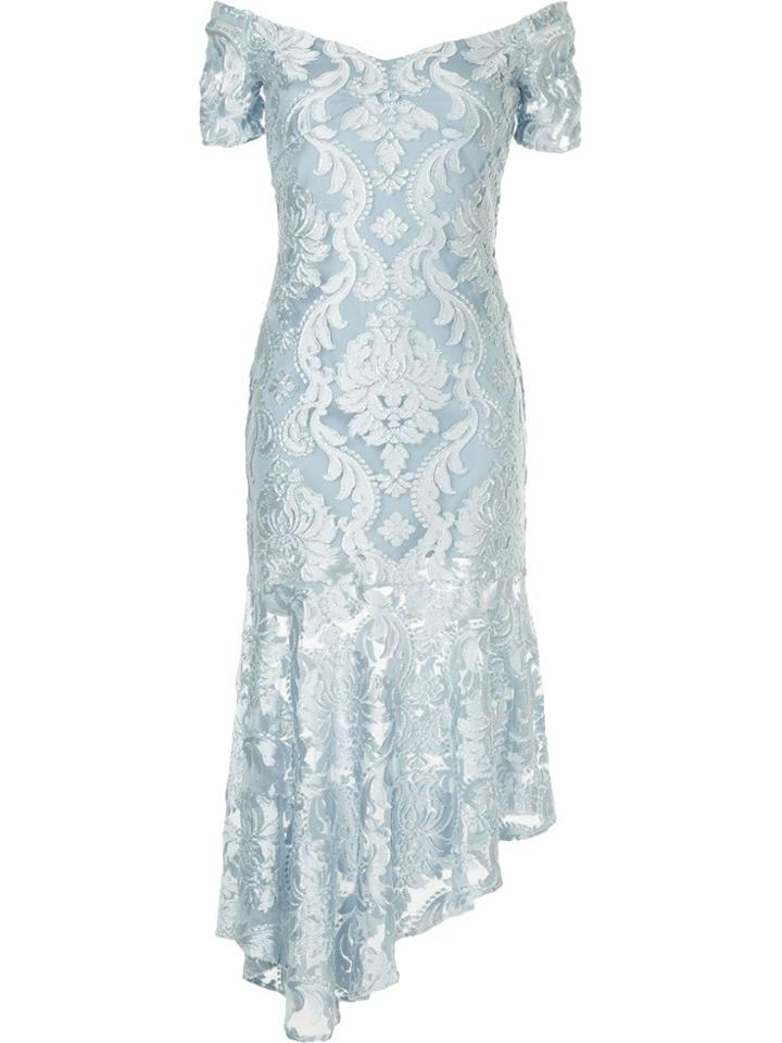 Alice Mccall Fleur De Lys Midi Dress - Blue