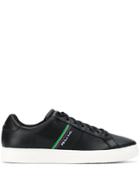 Ps Paul Smith Contrast Side Stripe Sneakers - Black