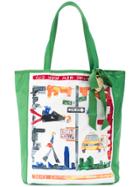 Juicy Couture Printed Tote Bag - Green