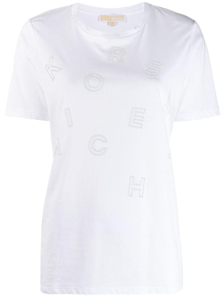 Michael Michael Kors Short Sleeved T-shirt - White