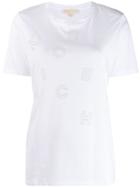 Michael Michael Kors Short Sleeved T-shirt - White