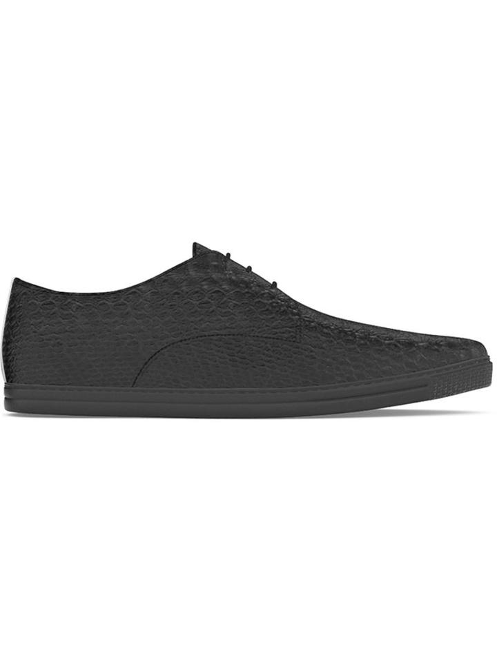 Myswear Dean Sneakers, Women's, Size: 36, Black, Python Skin/rubber