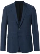 Theory Checked Blazer - Blue